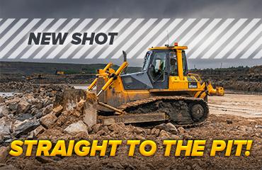 Professional approach: our bulldozer equipment solves your tasks