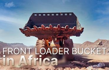 Successful commissioning of a front loader bucket in Africa